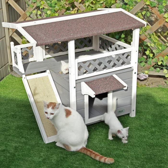 Petsfit Maisonnette De Chat En Bois A L Exterieur Appartement Agreable Pour Chat Appartement De Chat Abris De Chat Av Cdiscount Animalerie Petsfit Maisonnette De Chat En Bois A L Exterieur Appartement Agreable Pour Chat Appartement De Chat Abris De Chat Av Cdiscount Animalerie