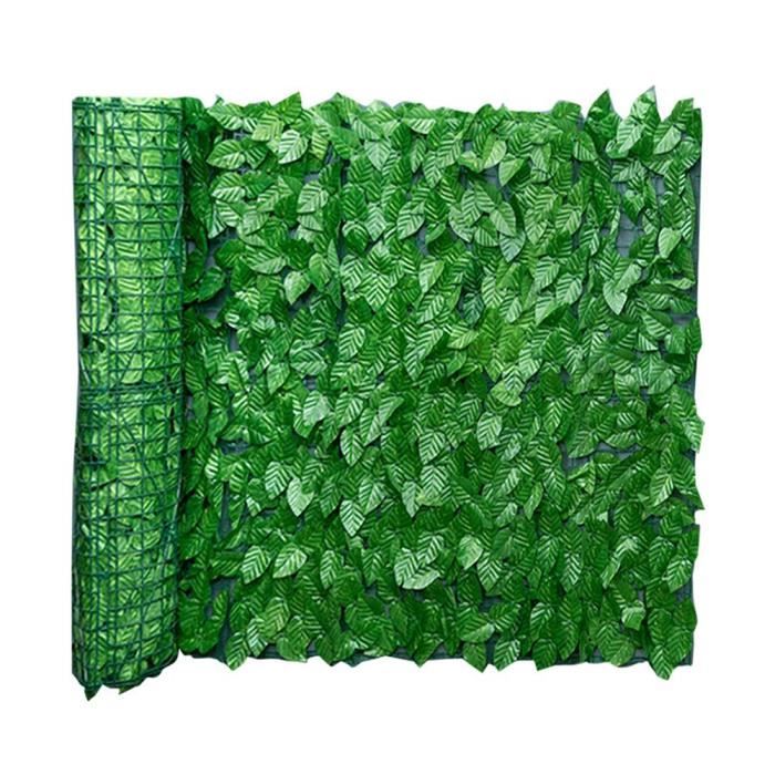 Treillis,Clôture de plantes de jardin UV,paravent de feuilles artificielles,mur de clôture de protection de - Type 0.5 1m -B