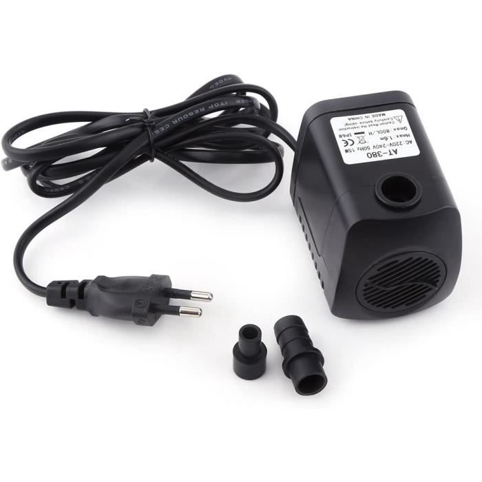 SOUSLOW Pompe à eau submersible 20 W 1500 l/h AC220-240 V Pompe à