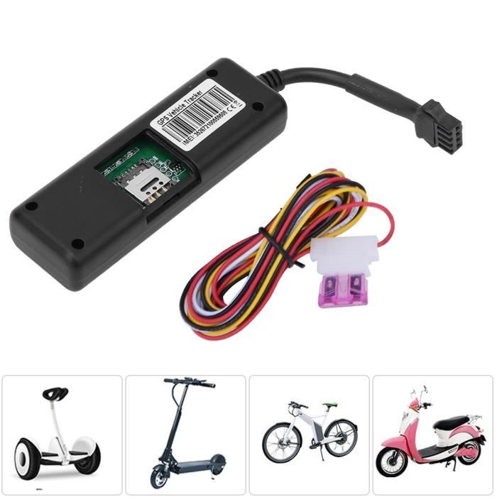 AYNEFY Dispositif GPS de scooter Dispositif traceur GPS avec système de surveillance en temps réel pour accessoires de scooter