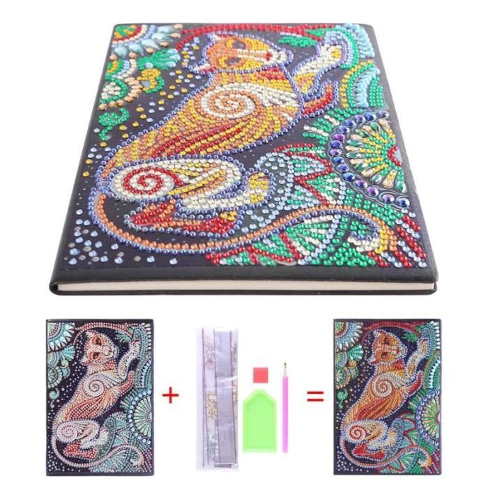 Set De 8 Dessous De Verre DIY Diamant - Motifs Paysages, Liège Antidérapant, Kit Complet Inclus - 3