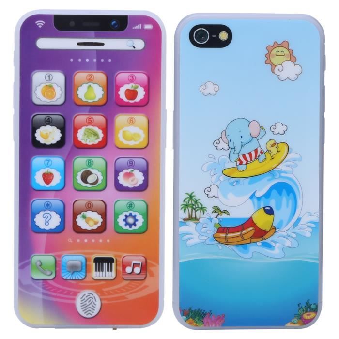 Zjchao Jouet De Telephone Bebe Lumiere Musique Telephone Portable Simule Telephone Portable Jouet Enfants Machine Cdiscount Jeux Jouets