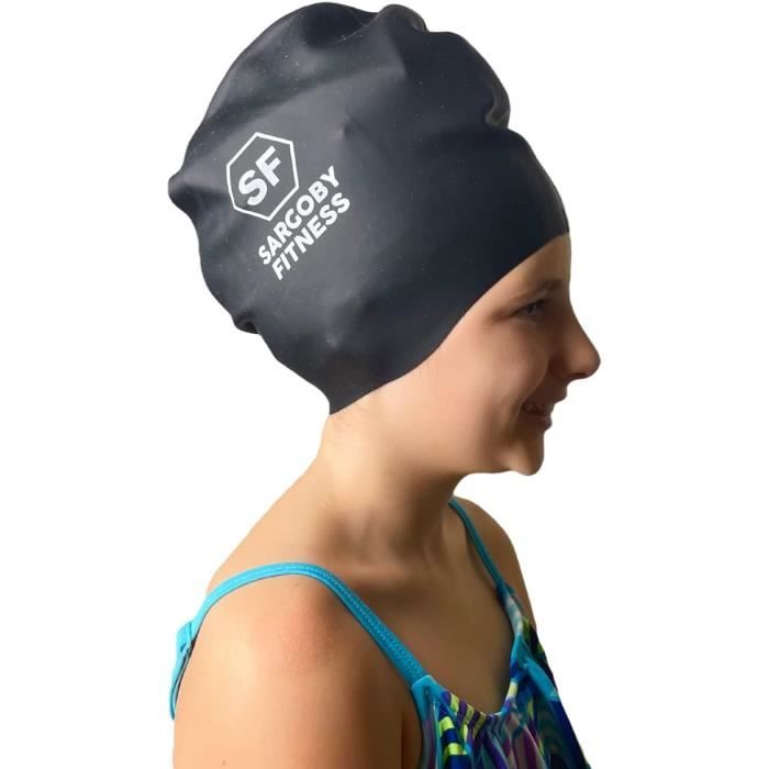 XL,Bonnet de Bain pour Dreadlocks Bonnet Bain Cheveux Longs Bonnet Bain