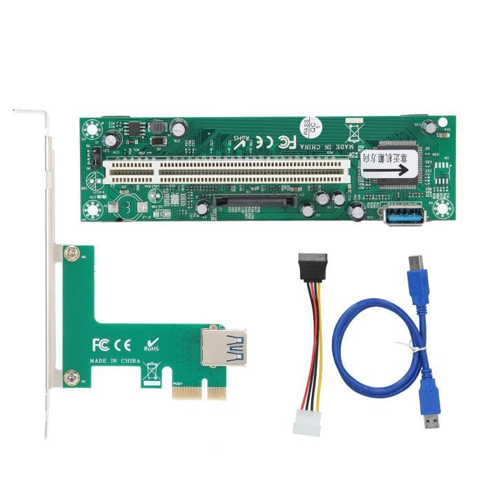 Carte Contrôleur PCI-E FireWire 1394 - 3 Ports (2x 9 Broches, 1x 6 Broches), Compatible Avec Appareils Audio/vidéo Et Disques Durs - 1