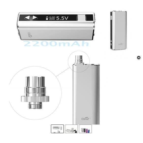 elfbar nachfüll pod läuft aus Box Istick Eleaf 20 W Full Kit - Acier