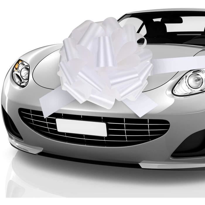 Nœuds de Voiture Mariage Nœud Mariage Nœuds Emballage Cadeau 50cm pour Décoration Voiture