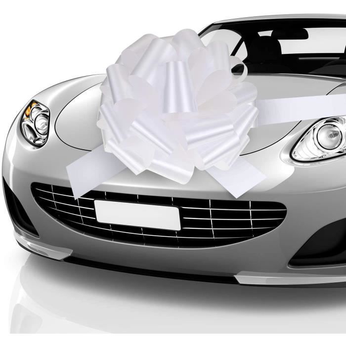 Nœuds de Voiture Mariage Nœud Mariage Nœuds Emballage Cadeau 50cm