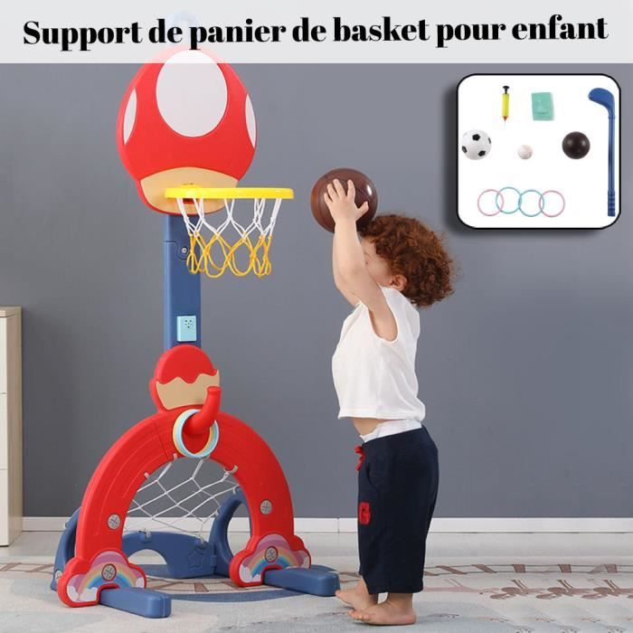 Jeu De Basket Aérien Abaodam - 2 Sets - Cerceau à Tête - Pour Enfants - Jouet D'intérieur/extérieur