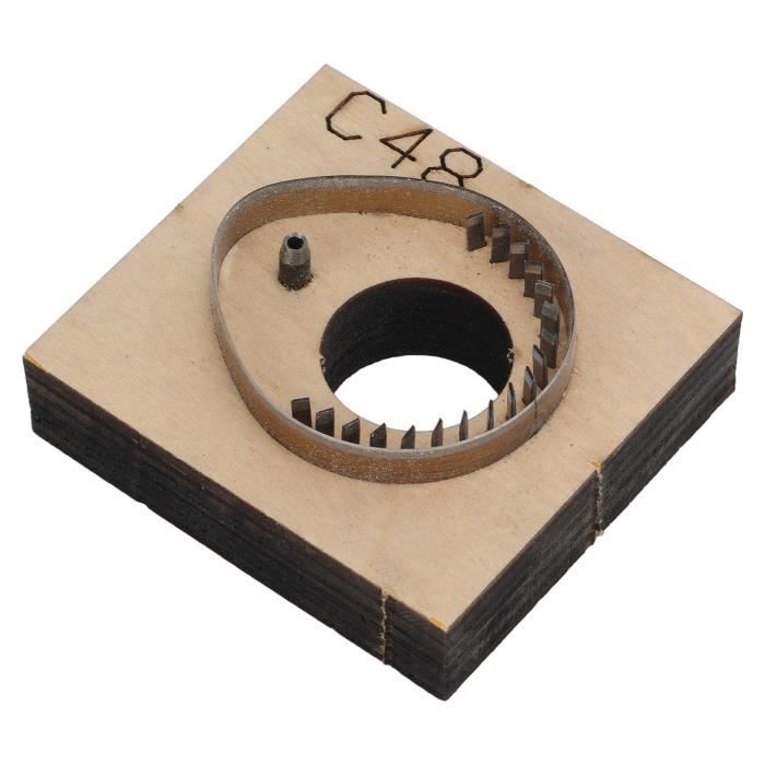 Matrice de Découpe du Cuir Bricolage, Matrices de Découpe du Cuir et du Métal, M