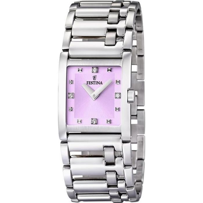 Montre femme Festina F16550-6. Fashion. 50. Rose. Rose,Gris, - Achat/vente  montre Rose - Cdiscount