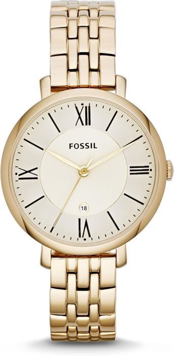 montre femme fossil or
