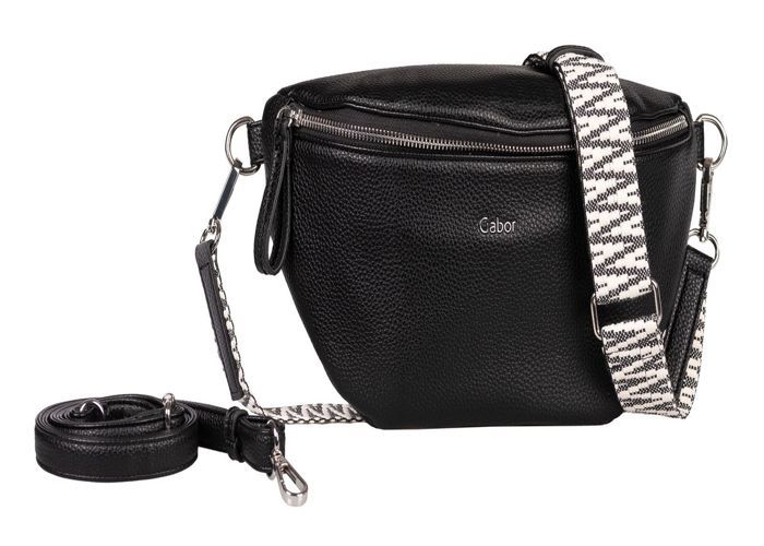 Gabor Sac banane noir pour femme - Silena Belt Bag 254502 Gabor Sac banane noir pour femme - Silena Belt Bag 254502