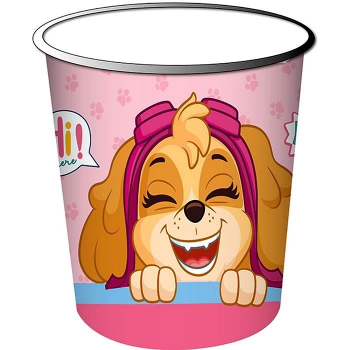 Corbeille Pliable Pat' Patrouille - Panier Rangement Jouets Licence Officielle Nickelodeon