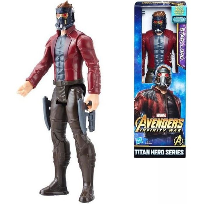 Marvel Avengers - Figurine Marvel Avengers Endgame Titan - Star Lord - 30 cm  - Jouet Avengers sur notre comparateur de prix