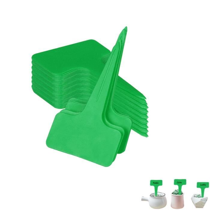 18 étiquettes Ardoise Jardin En Bois - Marqueurs Personnalisables Pour Plantes, Pots, 11,5x4,5 Cm - 10