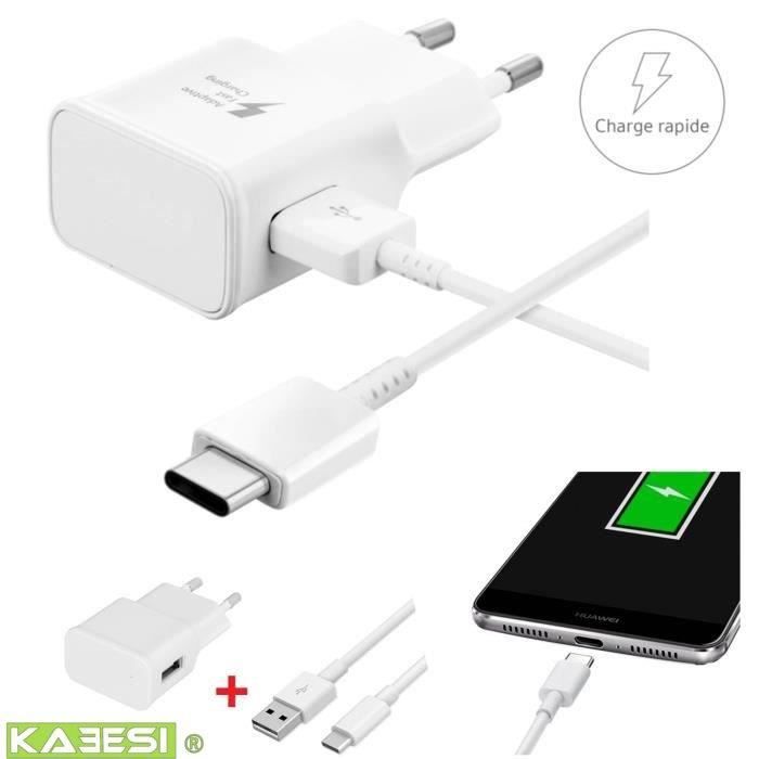 kaeesi chargeur huawei p30 p30 pro p20 p20 lite p20 pro charge rapide 12v cable usb type c cdiscount telephonie
