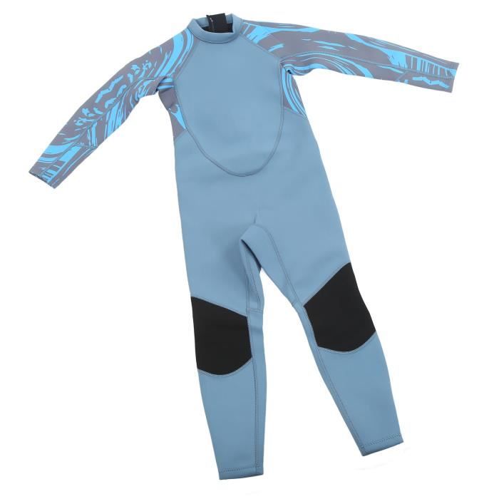 Gogokids Combinaison De Plongée Néoprène 2mm Pour Enfants - Maillot De Bain Chaud Pleine Longueur Avec Protection UV50+