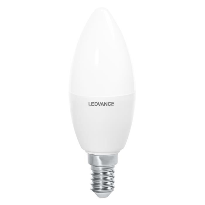 LEDVANCE lampe LED | Culot: E14 | Blanc dynamique | 2200…5000 K | 4,90 W | remplacement pour 37 W Incandescent bulb | SunHome