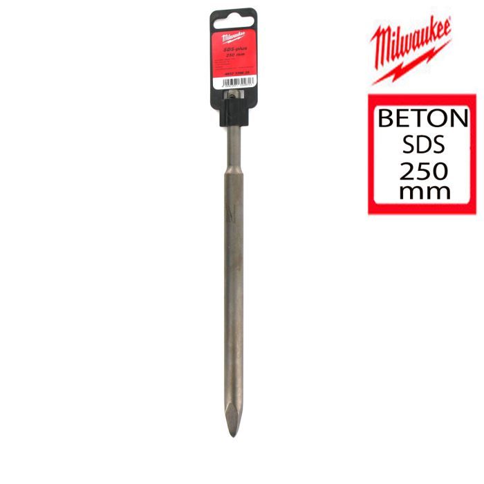 Foret MILWAUKEE RX4 SDS plus Burin Pic 250mm 4932339625 - vue 2