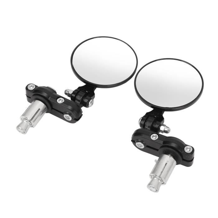 Rétroviseur rond de Moto en alliage d'aluminium de 7/8 pouces, rétroviseurs latéraux de moteur d'extrémité de Moto, accessoires de Moto Cafe Racer  201355758