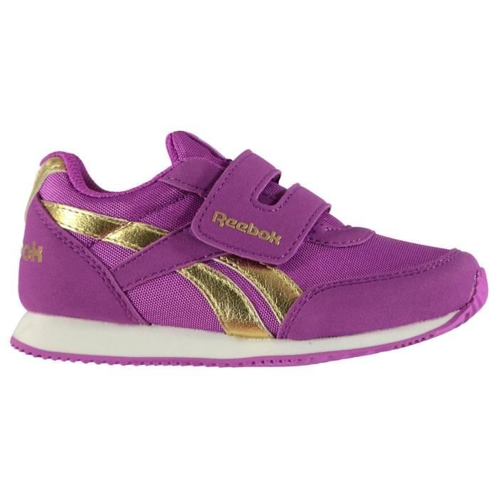 reebok enfant violet