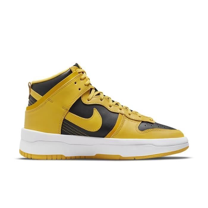 Nike Basket Dunk High Up - NIKE - Blanc - Cuir - Mixte