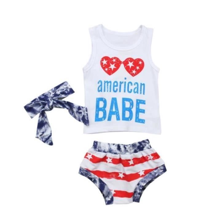 Maillot Bain Fille 3 Pièces Petit Sirène - Bikini + Bandeau - Taille 0-5 Ans - Coton/Polyester