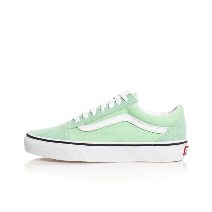 vans daim vert
