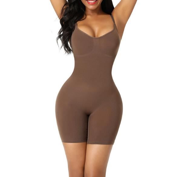 Body Gainant SHAPERX Femme - Combinaison Ventre Plat Invisible | Shapewear Sculptant