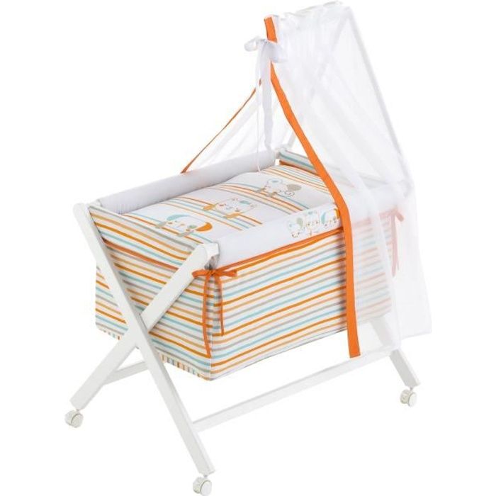 Berceau Bébé Bois Tanuki Naf Naf Mini Berceau + Textile Et Velo Explorer Rabbit Berceau Pliant Bébé