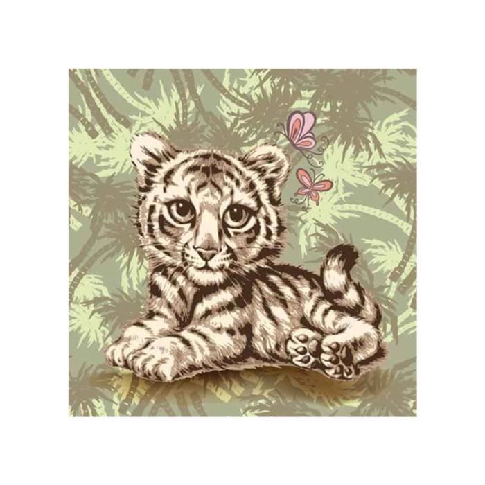 Bebe Tigre 5d Diamant Peinture Broderie Point De Croix Photos Bricolage Arts Artisanat Home Wall Decor Tableau Toile Cdiscount Maison