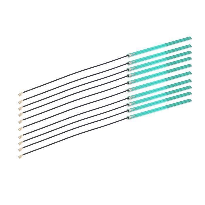 Antenne WiFi 6E FENOHREFE 5 DBi Triple Bande (2.4/5/6 GHz) - Câble SMA 1.5 M - Améliore La Portée Et La Stabilité Du Signal