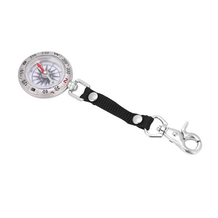 Mini Boussole De Poche Portable - Navigation Précise Pour Randonnée Camping Plein Air