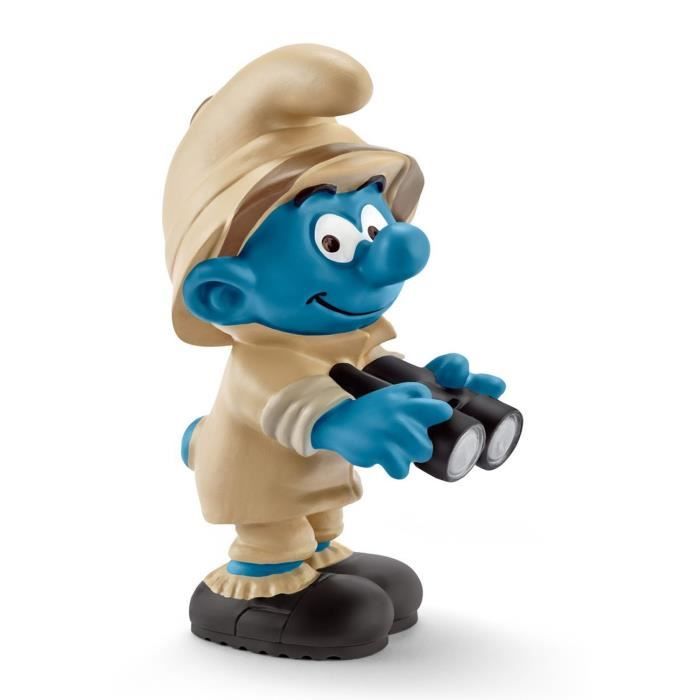 SCHLEICH 20781 Figurine Schtroumpf De La Jungle Observateur