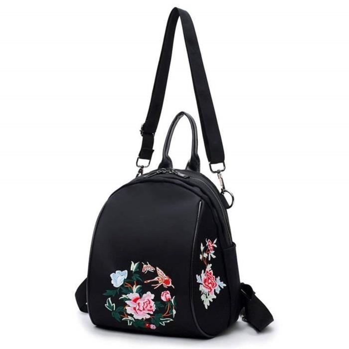 Miss Lulu Sacs A Main Femme Classique Zip Epaule En Pu Cuir Sac A Dos Mode Pour Fille Sacs Portes Dos Chaussures Et Sacs