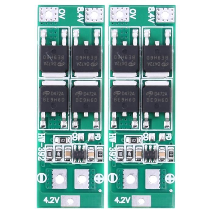 Panneau Protection Batterie Lithium 7S - BMS 20A Avec Équilibrage - Anti-Surcharge/Décharge/Court-Circuit - Pour Batteries Li-ion/LiFePO4