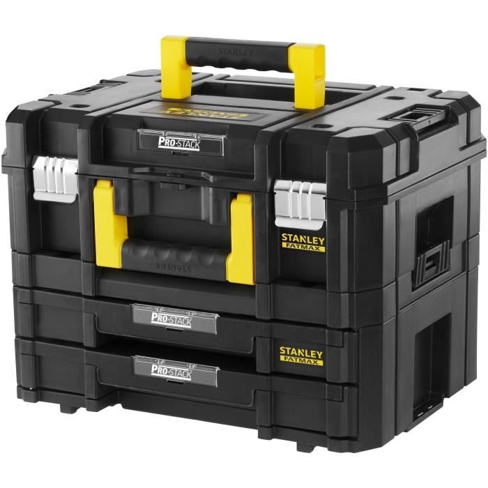 Kit Malette Malette 2 Tiroirs Tstak Fatmax St Achat Vente
