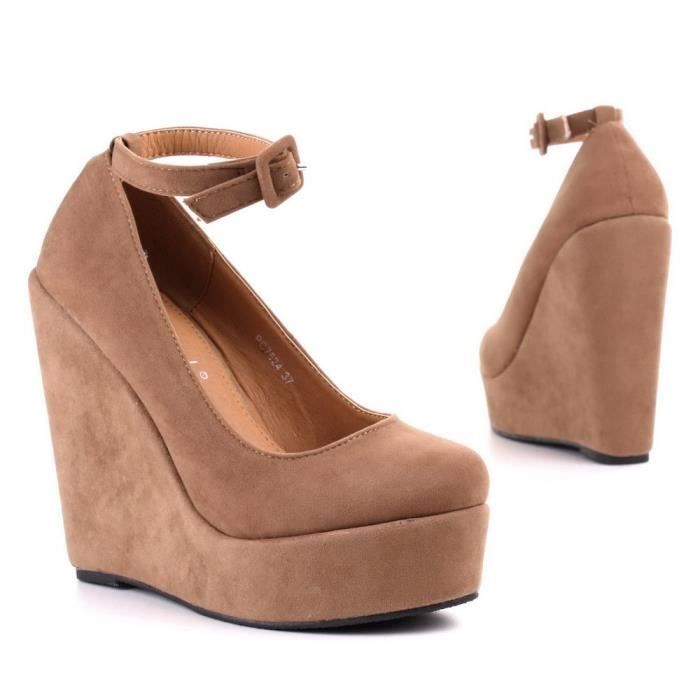 talons compensés camel