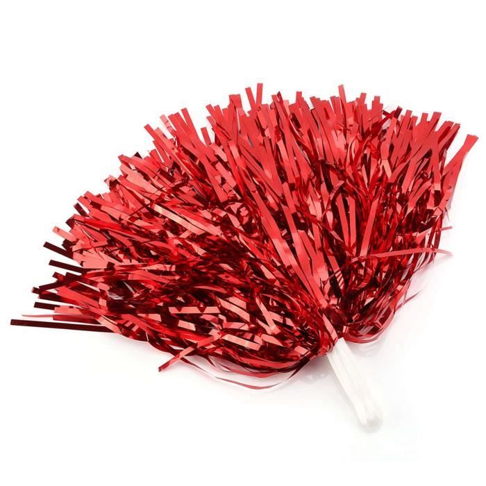 TMISHION Cheerleading Poms Utile Cheerleader Pom Poms Squad Cheer