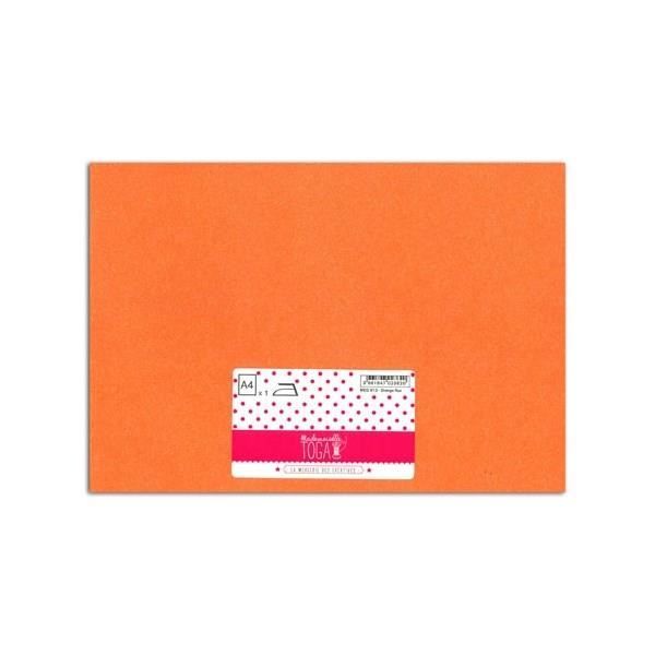 TOGA Glitter Thermocollant Orange Fluo A4