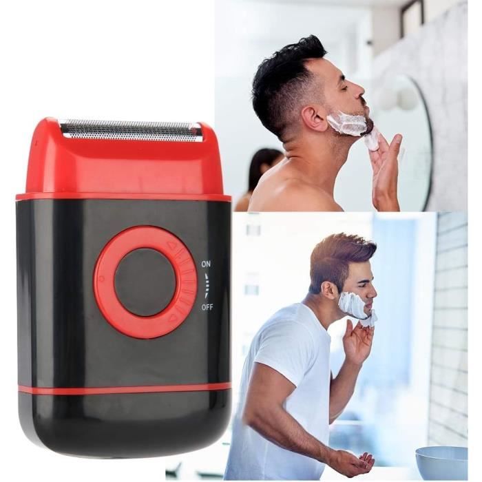 Rasoir électrique Rechargeable USB 7-en-1 Pour Homme JQUAL - Tondeuse Barbe & Corps - LED, Lavable