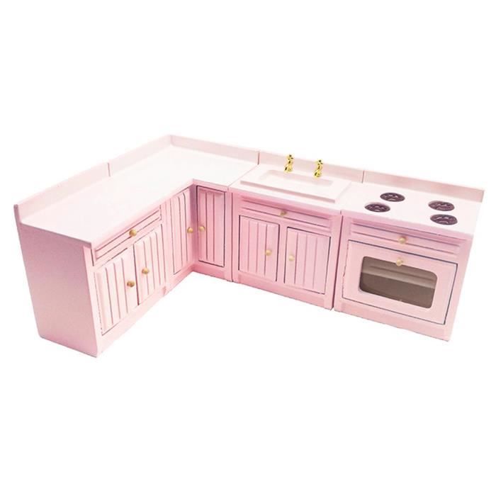 Accessoires de décoration de maison de poupée en bouleau à l'échelle 1