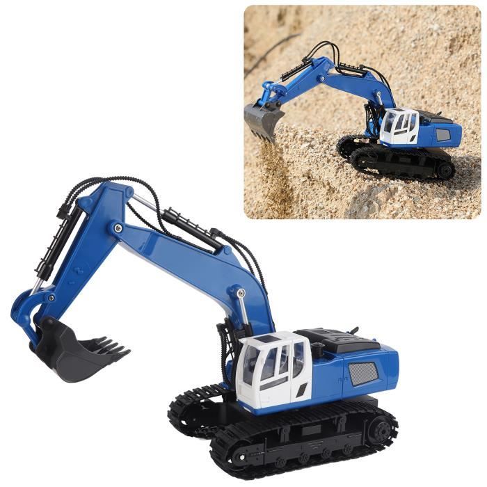 NEXBOX Excavatrice télécommandée pour enfants - Pelle RC avec pelle en