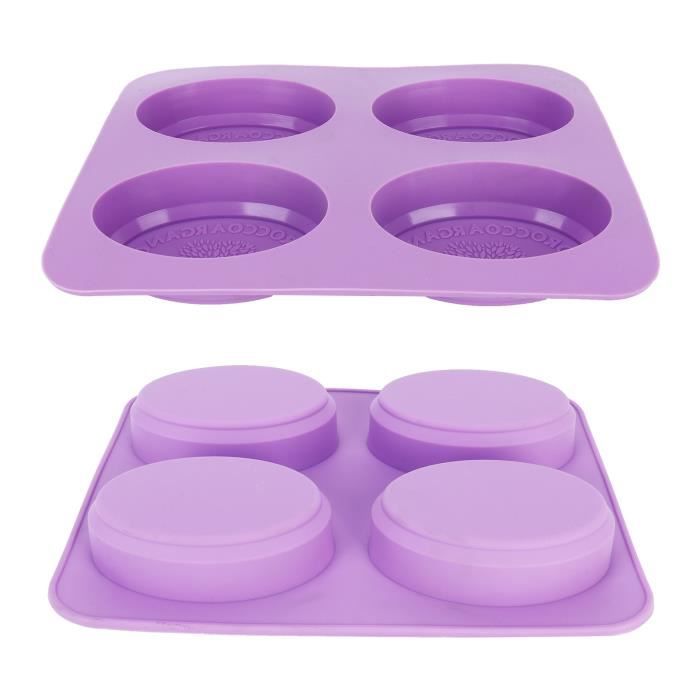 10 Moules à Gâteau Ovales HEMOTON - Acier Inoxydable Antiadhésif - Pour Desserts, Pudding, Entremets - 8.6x5cm
