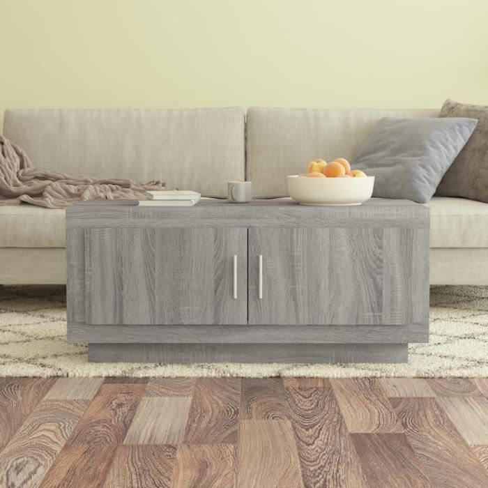 Table à Manger En Bois Gris Sonoma 140 X 74,5 X 76 Cm - Robuste, Moderne, Pour Salle à Manger Ou Cuisine - 7