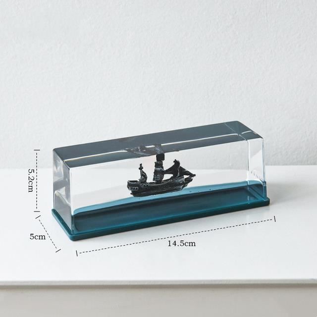 Floating titanic toy shop