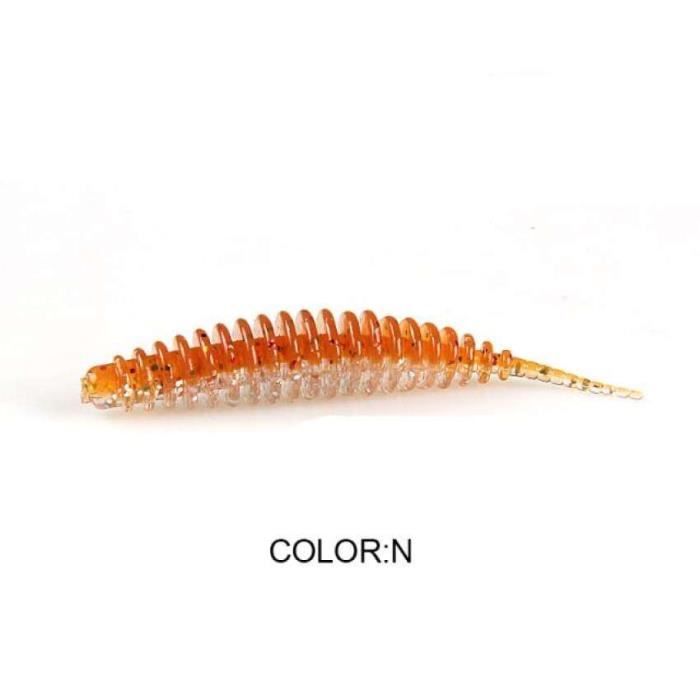 Leurs En Caoutchouc Fox Rage – 9 Cm, Queue Pagaie, Pour Perche Et Sandre, Lot De 5