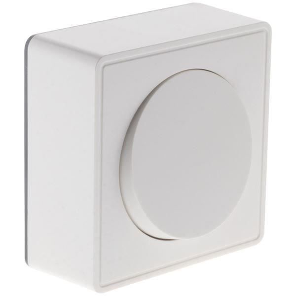 Zenitech Interrupteur simple va et vient saillie - blanc - Vulco