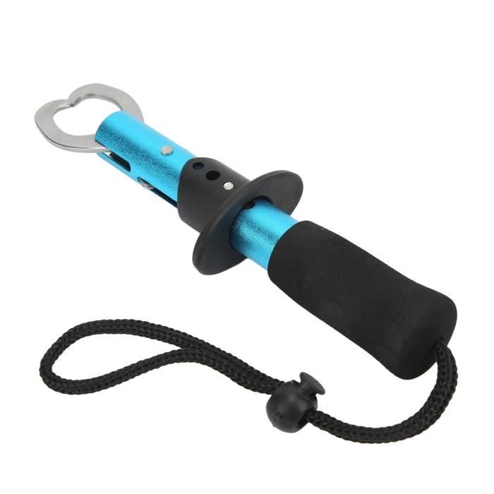 Pince De Pêche FLISSA – Aluminium 8 Pouces – Bleue – Avec Gaine – Résiste à La Corrosion