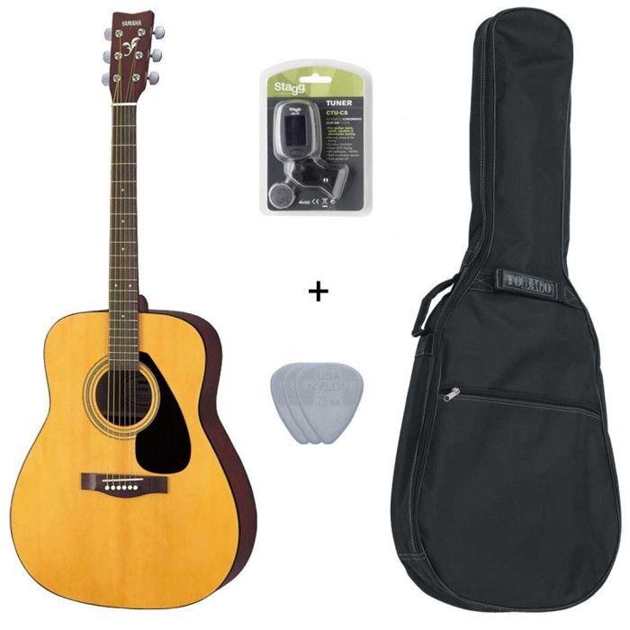 Pack Yamaha F310 Guitare Acoustique Accordeur Housse 3 Mediators Cdiscount Instruments De Musique